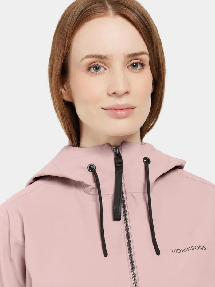 Marta Parka Oyster Lilac Women Didriksons Spring Jackets