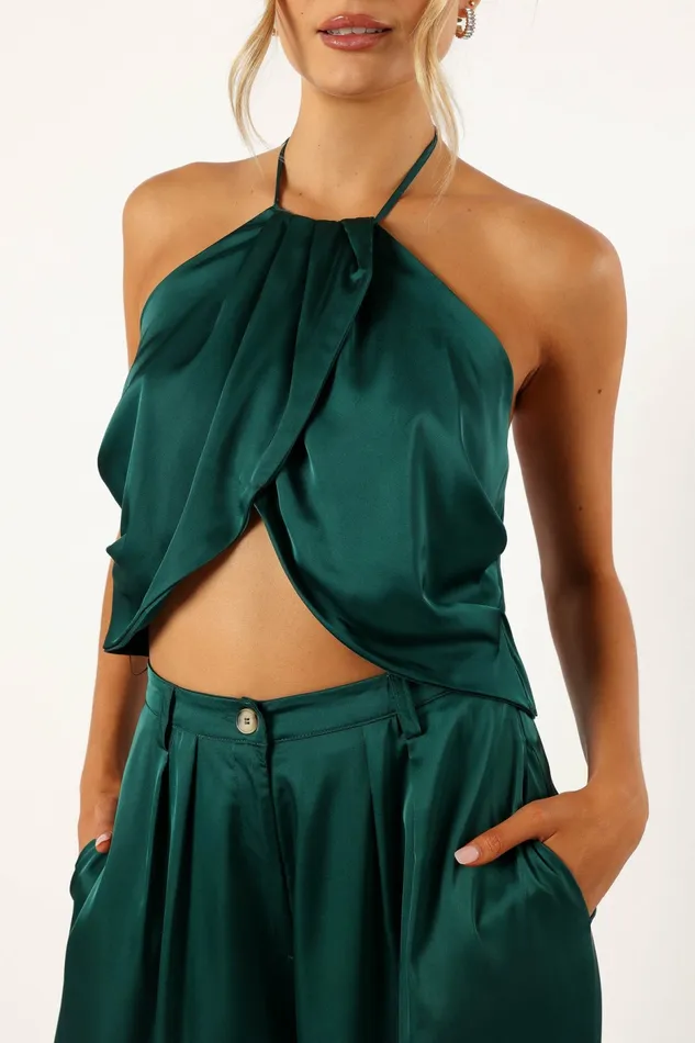 Matching Sets Estelle Pant Set Emerald Petal and Pup Women