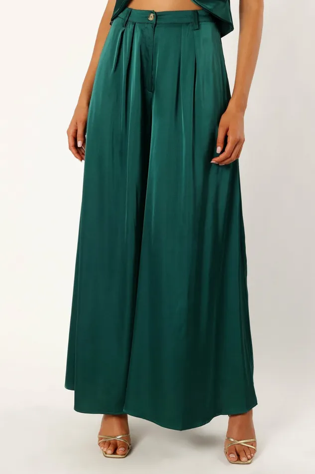 Matching Sets Estelle Pant Set Emerald Petal and Pup Women