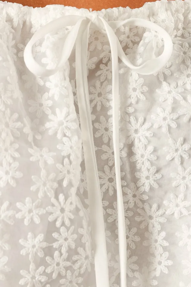 Matching Sets Maeve Top Off White Petal and Pup Women