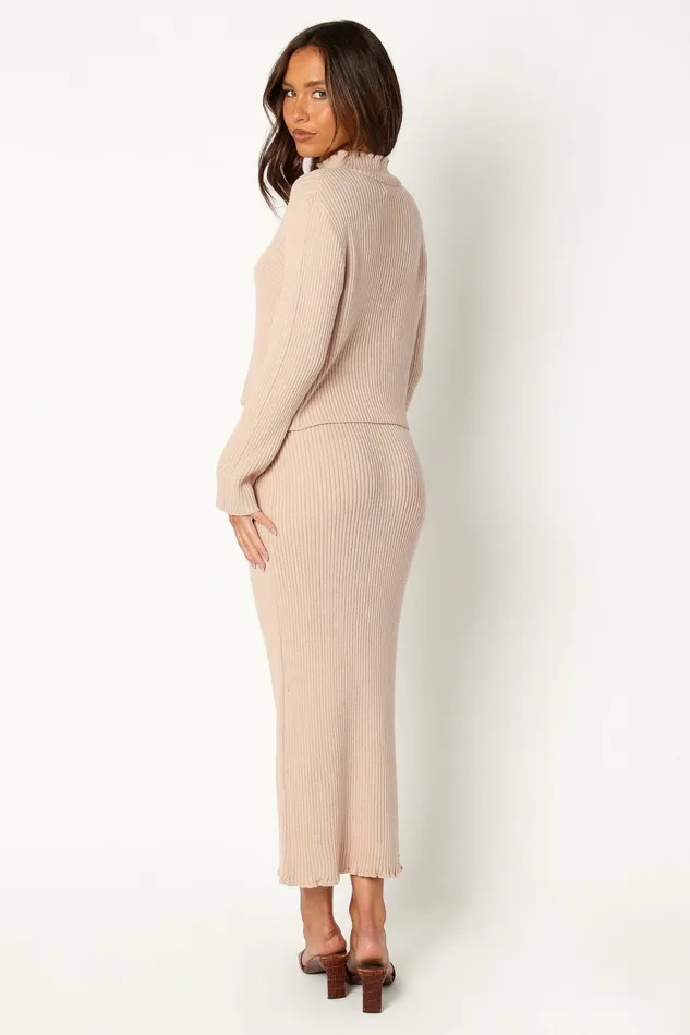 Matching Sets Payton Knitted Set Mocha Petal and Pup Women