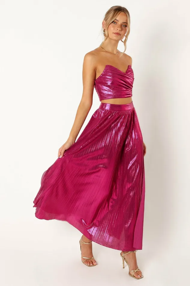 Matching Sets Petal and Pup Women Hana Two Piece Set Fuchsia