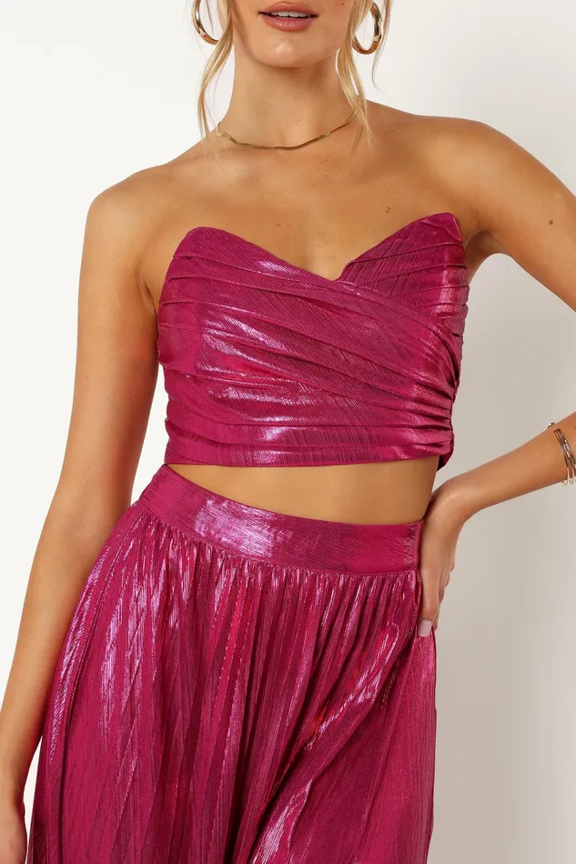 Matching Sets Petal and Pup Women Hana Two Piece Set Fuchsia