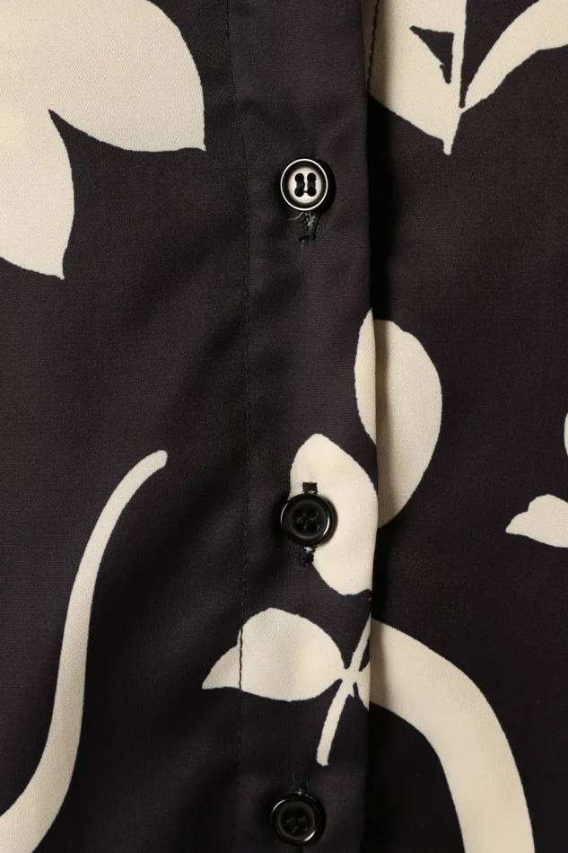 Matching Sets Petal and Pup Women Leo Shirt Black Sand