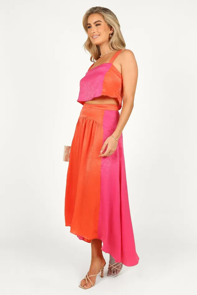 Matching Sets Women Petal and Pup Lula Set Orange