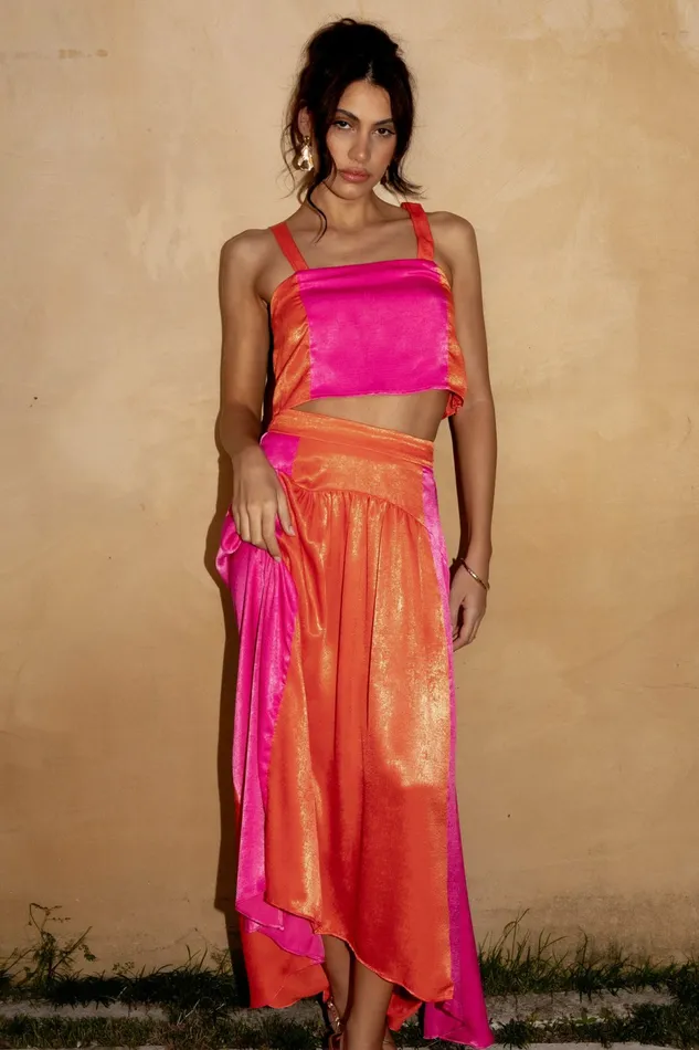Matching Sets Women Petal and Pup Lula Set Orange