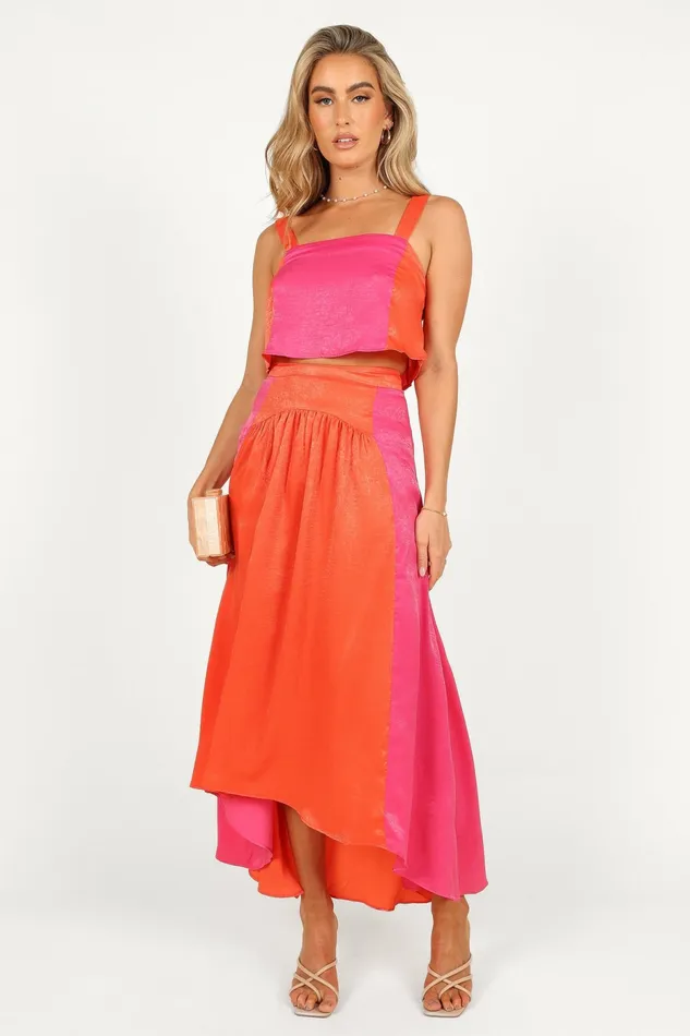 Matching Sets Women Petal and Pup Lula Set Orange