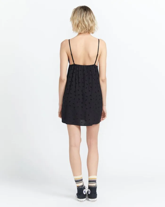 Mazey Day Dress 8211 Black Womens Volcom Dresses