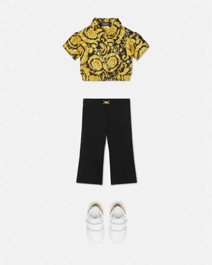 Medusa 03995 Baby Pants Black Children Versace Clothing