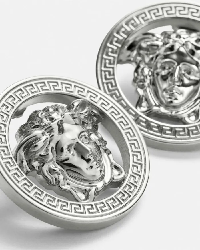 Medusa 03995 Earrings Silver Women Versace Earrings