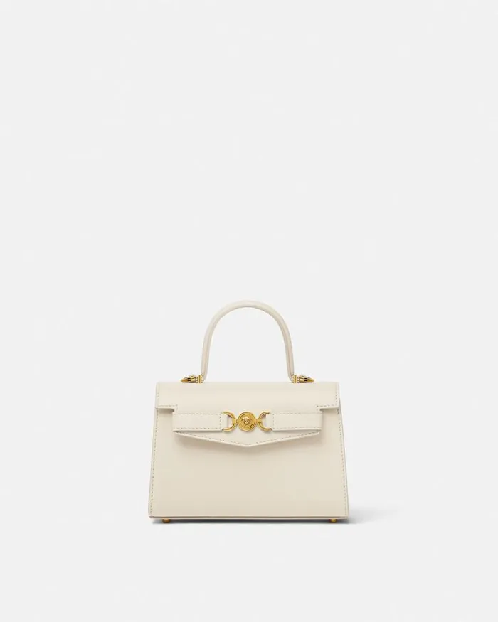 Medusa 03995 Small Handbag Beige Women Versace Top Handle