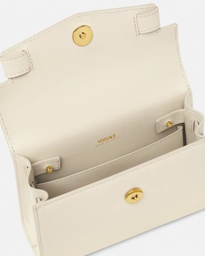 Medusa 03995 Small Handbag Beige Women Versace Top Handle