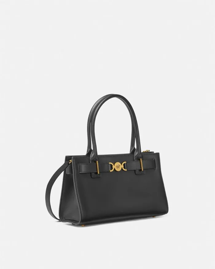 Medusa 03995 Tote Bag Blackgold Women Versace Totes
