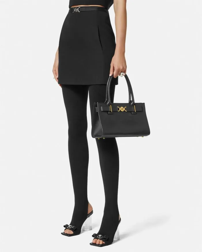 Medusa 03995 Tote Bag Blackgold Women Versace Totes