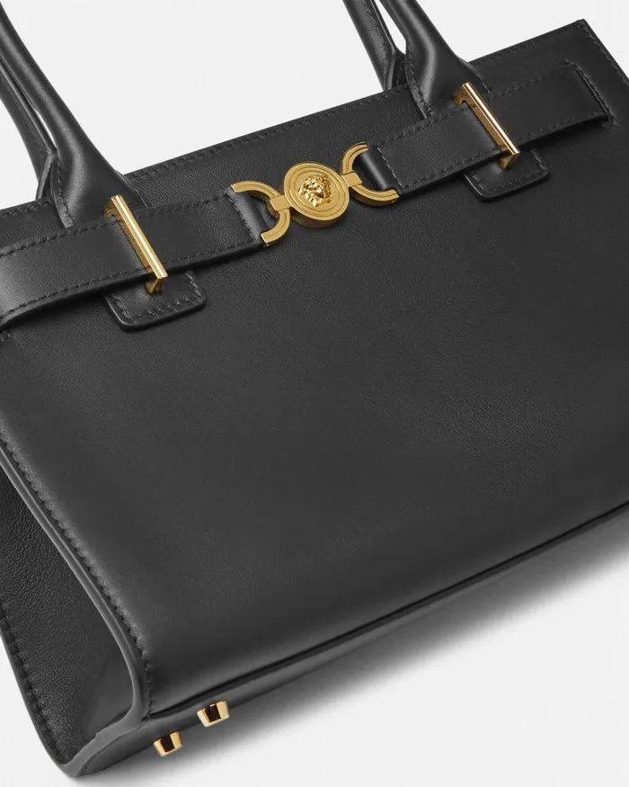 Medusa 03995 Tote Bag Blackgold Women Versace Totes