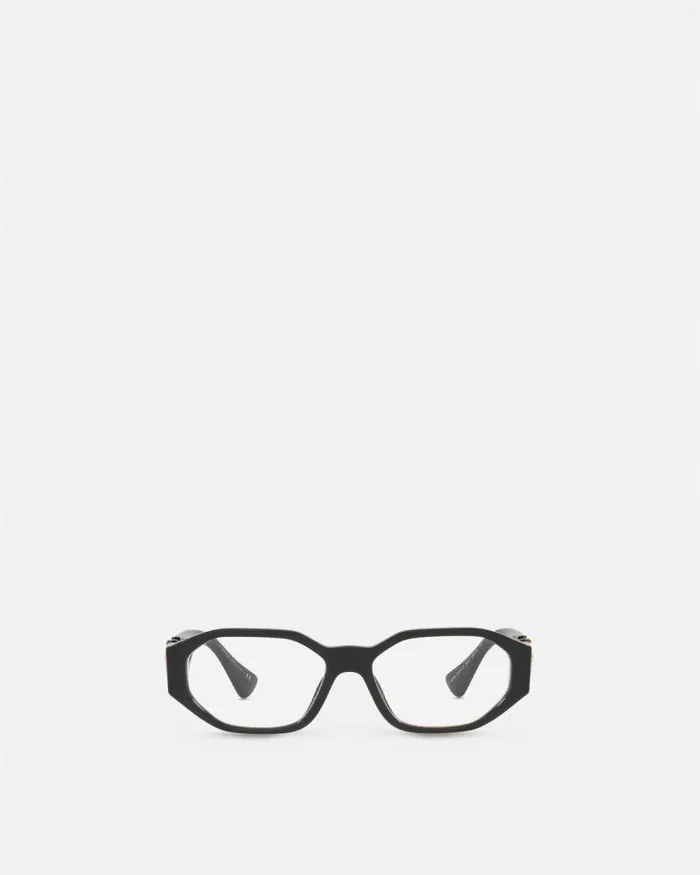Medusa Biggie Glasses Blackgold Women Versace Eyeglass Frames