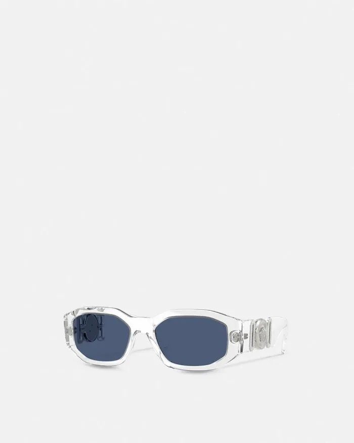 Medusa Biggie Sunglasses Transparent WomenMen Versace Sunglasses