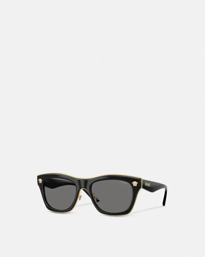 Medusa Essence Sunglasses Black WomenMen Versace Sunglasses