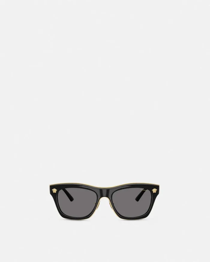 Medusa Essence Sunglasses Black WomenMen Versace Sunglasses