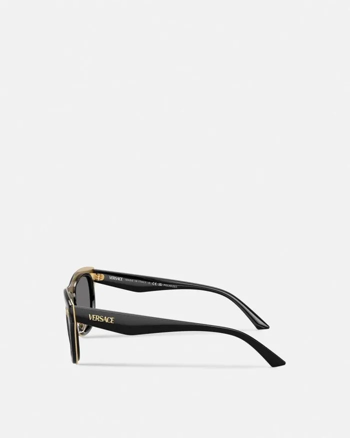 Medusa Essence Sunglasses Black WomenMen Versace Sunglasses