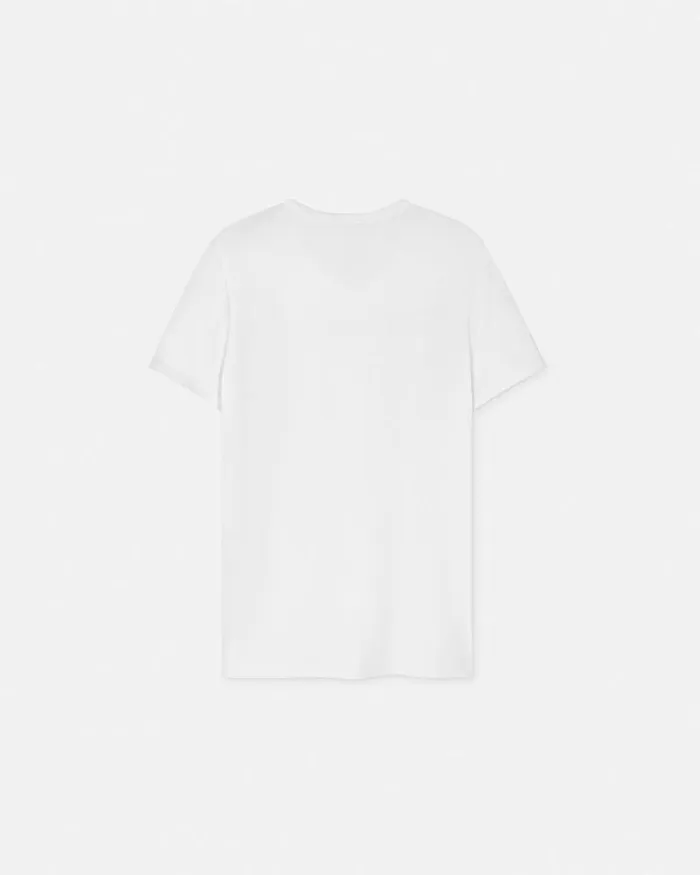 Medusa Undershirt White Men Versace Loungewear and Pajamas