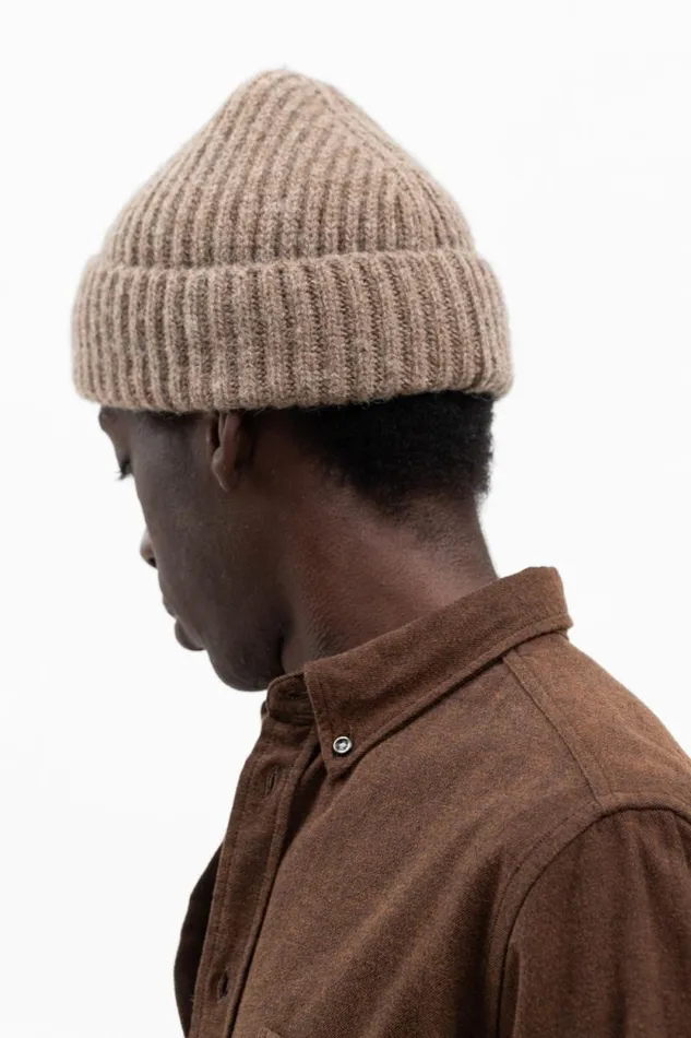 Men Alpaca Beanie Taupe Norse Projects Beanies