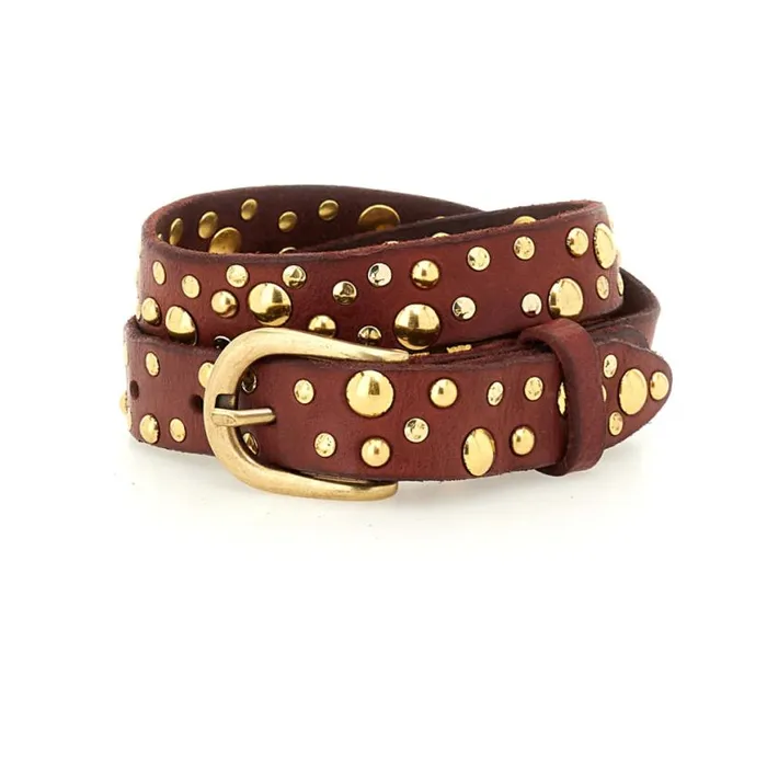 Men Ametista Brown Campomaggi Belts