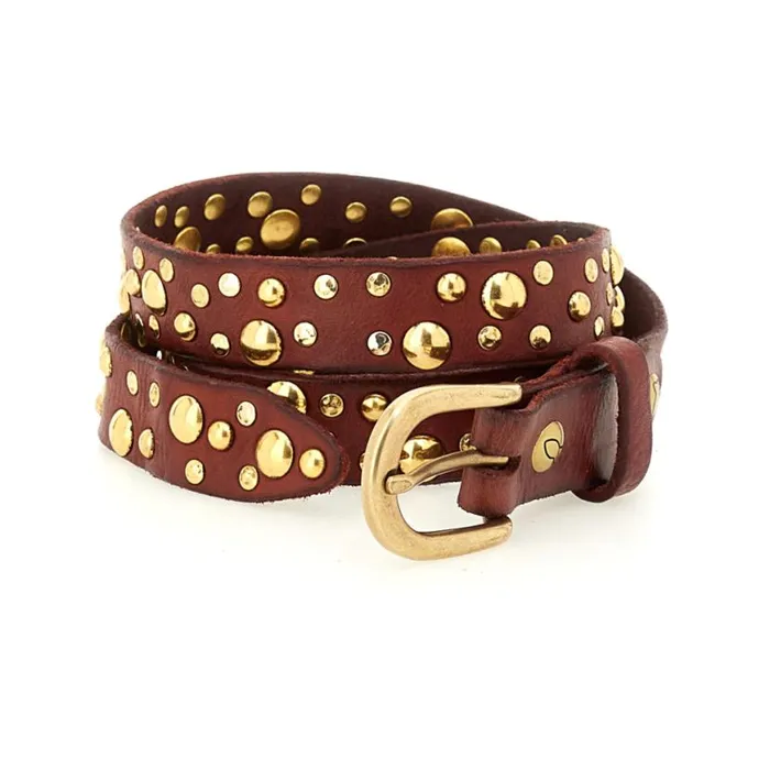 Men Ametista Brown Campomaggi Belts Men Ametista Brown Campomaggi Belts