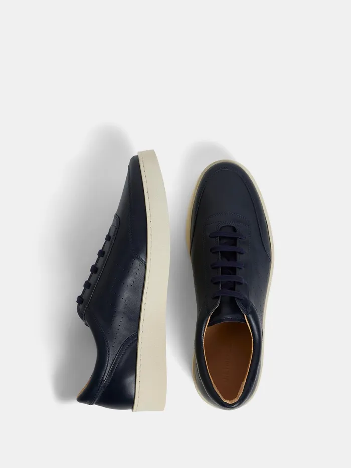 Men Art Tennis Sneaker JL Navy JLindeberg Jeans