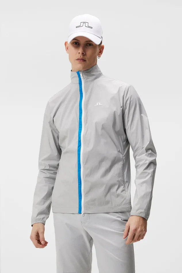 Men Ash Light Packable Jacket High Rise JLindeberg Jackets