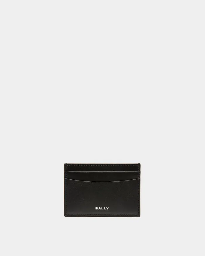 Men Bally Wallets and Card Holders Busy Bally Card Holder In Black Leather Black Men Bally Wallets and Card Holders Busy Bally Card Holder In Black Leather Black