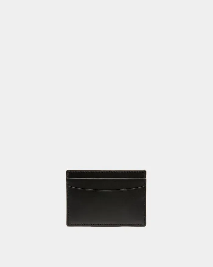 Men Bally Wallets and Card Holders Busy Bally Card Holder In Black Leather Black Men Bally Wallets and Card Holders Busy Bally Card Holder In Black Leather Black