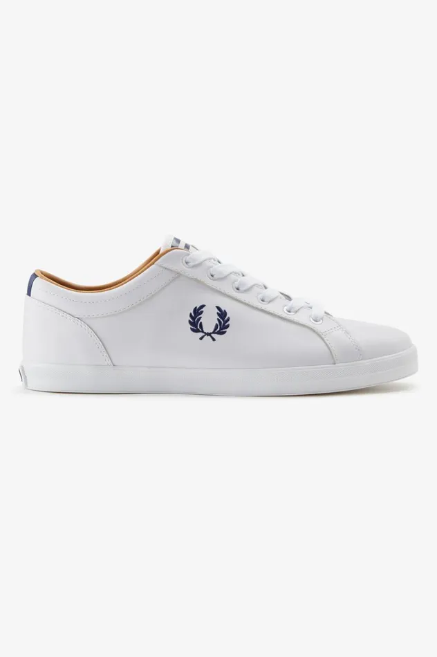 Men Baseline White Fred Perry Shoes