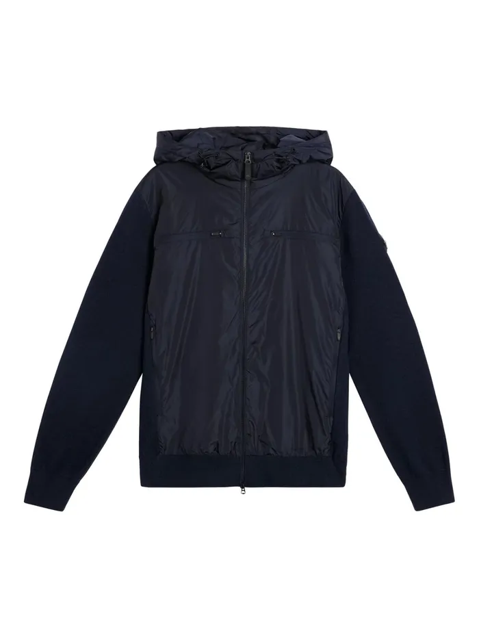 Men Ben Hybrid Knitted Jacket JL Navy JLindeberg Jackets Men Ben Hybrid Knitted Jacket JL Navy JLindeberg Jackets