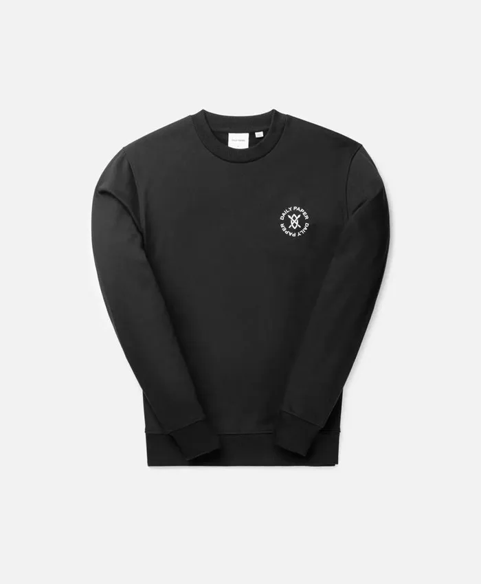Men Black Circle Sweater Daily Paper Hoodies and Sweaters