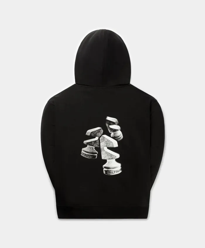 Men Black Overlooked Hoodie Daily Paper Hoodies and Sweaters Men Black Overlooked Hoodie Daily Paper Hoodies and Sweaters