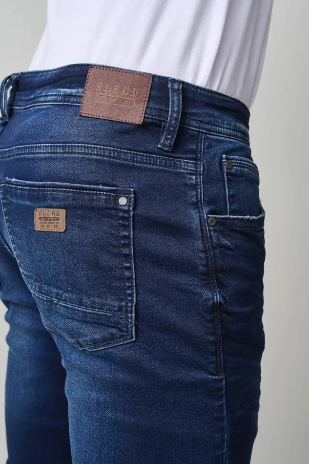 Men Blend Jeans Jeans Denim Middle Blue