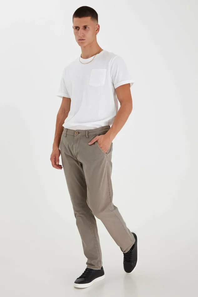 Men Blend Pants Casual Pants Granite