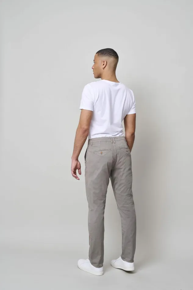 Men Blend Pants Casual Pants Granite