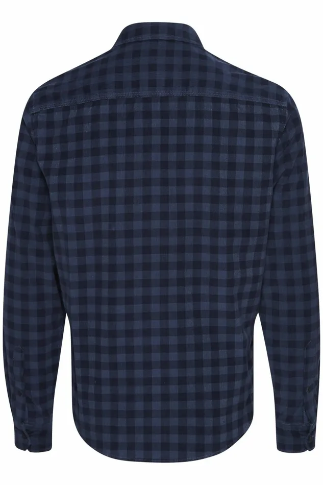 Men Blend Shirts Long Sleeved Shirt Ensign Blue