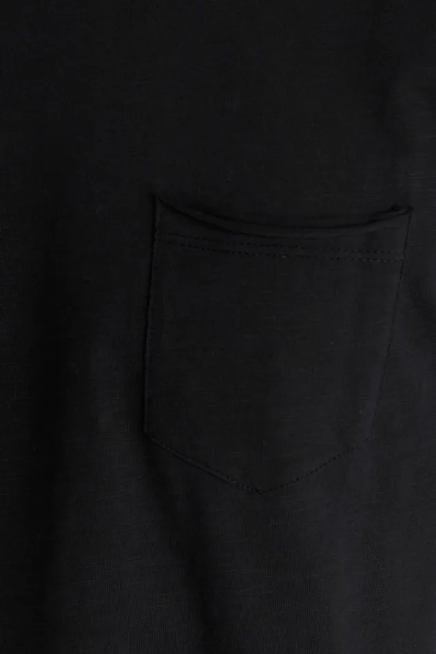 Men Blend TShirts BHNICOLAI Long Sleeved Tshirt Black
