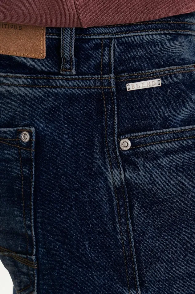 Men Blend Twister Fit Twister Jeans Denim Dark Blue