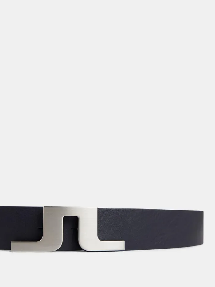 Men Bridger Leather Belt JL Navy JLindeberg Belts Men Bridger Leather Belt JL Navy JLindeberg Belts