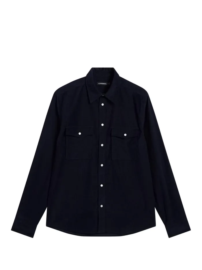 Men Carlos Reg Cord Shirt JL Navy JLindeberg Shirts Men Carlos Reg Cord Shirt JL Navy JLindeberg Shirts