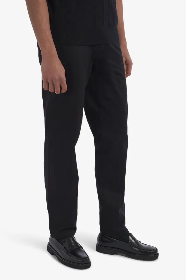 Men Classic Trousers Black Fred Perry Trousers