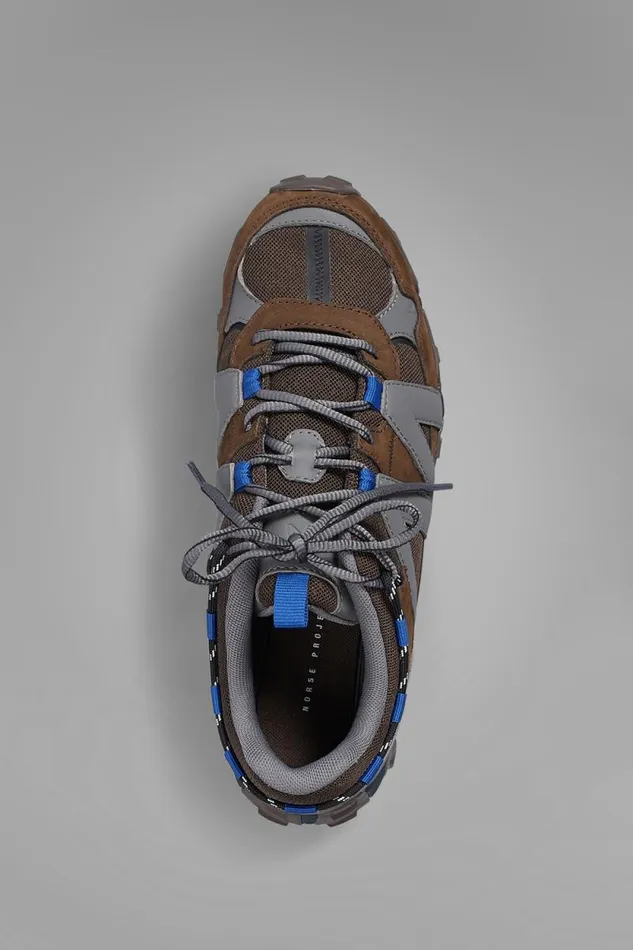 Men Climbing Runner Rust Brown Norse Projects Footwear