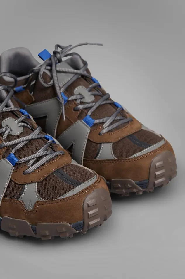 Men Climbing Runner Rust Brown Norse Projects Footwear