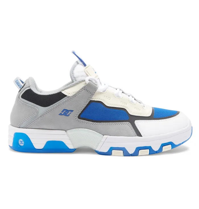 Men DC Shoes Metric Shanahan Shoes greywhiteblue Skate