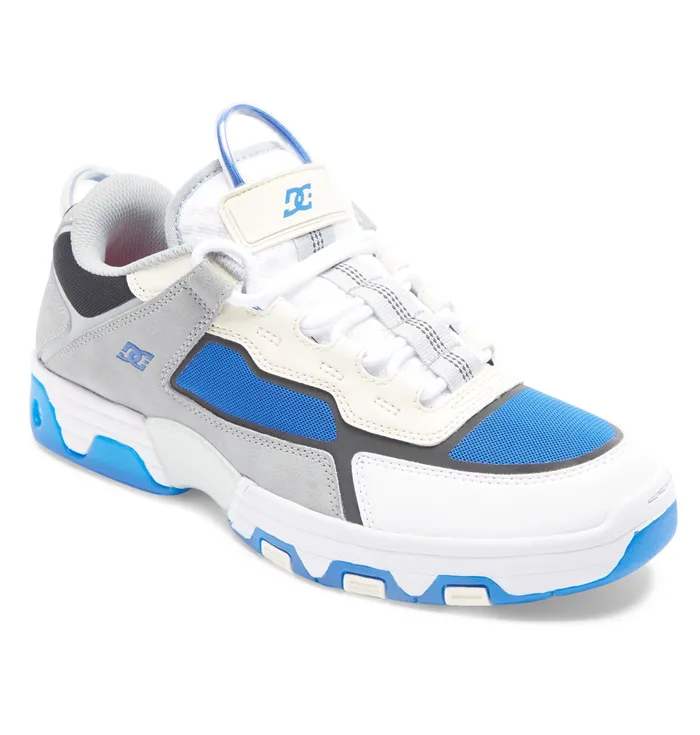 Men DC Shoes Metric Shanahan Shoes greywhiteblue Skate