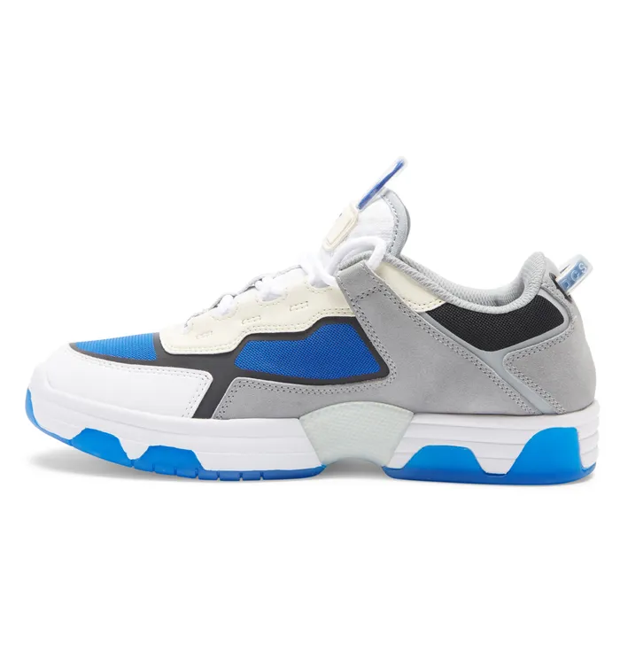 Men DC Shoes Metric Shanahan Shoes greywhiteblue Skate